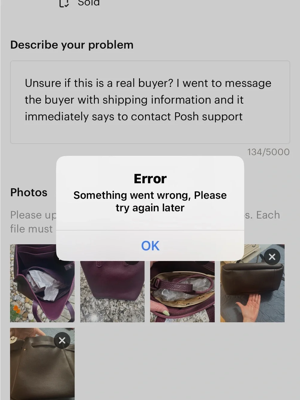 experiencing when attempting to contact PM support, Says this buyer is “GUEST”